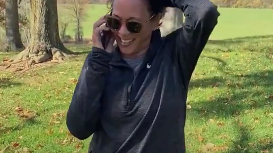 كامالا هاريس في أول رد فعل لها بعد إعلان وسائل إعلام فوز بايدن